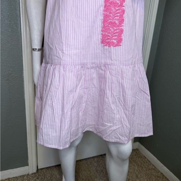 J Marie embroidered Carmel Top size L Retail $118.  #128 - Picture 6 of 12